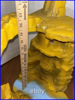 Vintage Marx Commanche Pass Playset Mountain (4 Pieces) 1970s Plastic Scenery