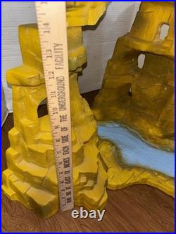 Vintage Marx Commanche Pass Playset Mountain (4 Pieces) 1970s Plastic Scenery