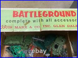 Vintage Marx Complete Battleground Play Set