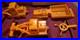 Vintage Marx Construction Camp Playset Figures (11) and Vehicles Incomplete