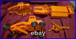 Vintage Marx Construction Camp Playset Figures (11) and Vehicles Incomplete