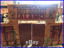 Vintage Marx Davy Crockett Alamo Playset Walt Disney's Toy