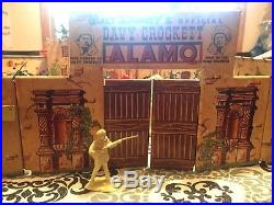 Vintage Marx Davy Crockett Alamo Playset Walt Disney's Toy