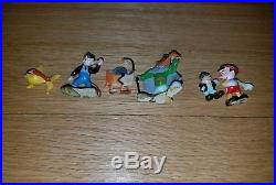 Vintage Marx Disneykins Pinocchio playset toys miniatures unused Disney RARE