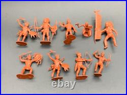 Vintage Marx Fort Apache Miniature Play Set Figure Lot 53 Total (L86)