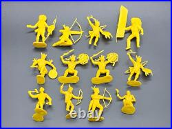 Vintage Marx Fort Apache Miniature Play Set Figure Lot 53 Total (L86)