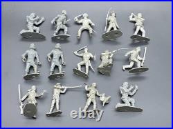 Vintage Marx Fort Apache Miniature Play Set Figure Lot 53 Total (L86)