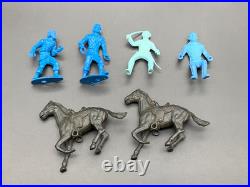 Vintage Marx Fort Apache Miniature Play Set Figure Lot 53 Total (L86)