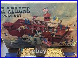 Vintage Marx Fort Apache Play set with Original Box Canada