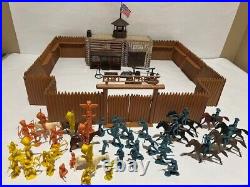 Vintage Marx Fort Apache Playset