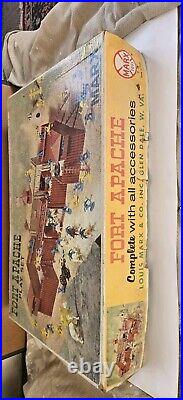 Vintage Marx Fort Apache Playset 1960s 1970s Toy