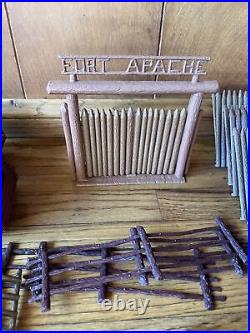 Vintage Marx Fort Apache Playset & Accessories
