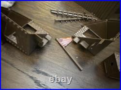 Vintage Marx Fort Apache Playset Model 3681a With Original Box+ Extra Soldiers