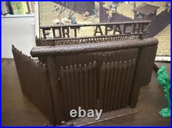 Vintage Marx Fort Apache Playset Model 3681a With Original Box+ Extra Soldiers