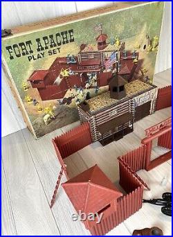 Vintage Marx Fort Apache Playset No. 3681