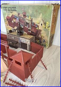 Vintage Marx Fort Apache Playset No. 3681