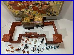 Vintage Marx Fort Apache Playset No. 3681 With Box