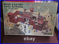 Vintage Marx Fort Apache Set 3681 Incomplete
