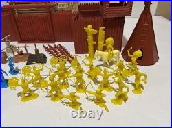 Vintage Marx Fort Apache Set 3681 Incomplete