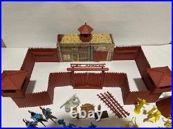 Vintage Marx Fort Apache Set 3681 Incomplete