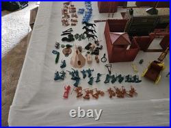 Vintage Marx Fort Apache Set 3681 Incomplete