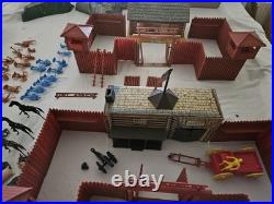 Vintage Marx Fort Apache Set 3681 Incomplete