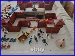 Vintage Marx Fort Apache Set 3681 Incomplete