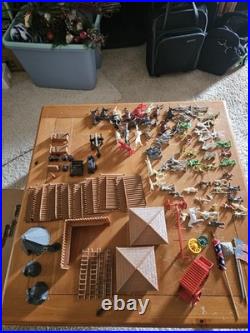 Vintage Marx Fort Apache Set 3681 Incomplete