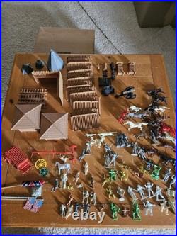 Vintage Marx Fort Apache Set 3681 Incomplete