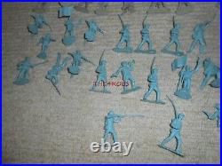 Vintage Marx Giant Blue & Grey Civil War Battle Playset in Box