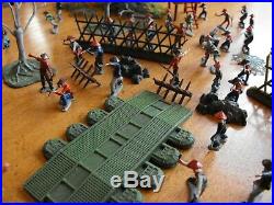 Vintage Marx Guerrilla Warfare Miniature Play Set Parts with Original Box RARE