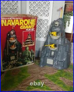 Vintage Marx Guns Of Navarone Playset