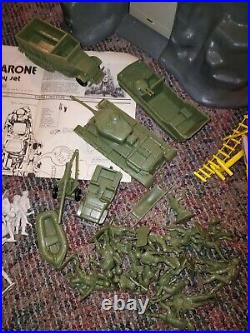 Vintage Marx Guns Of Navarone Playset 86 Pieces PLUS Extra 22 Pc. Soldier Lot