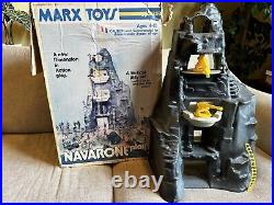 Vintage Marx Guns of Navarone WWII Mountain Battleground Playset & Soldiers