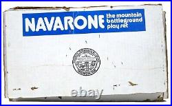 Vintage Marx Guns of Navarone WWII Mountain Battleground Playset withMat & Box EX