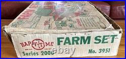 Vintage Marx Happi Time Farm BOX ONLY 1959 Series 2000 #3951 Withdividers