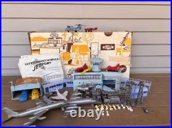 Vintage Marx International Jet Port #6026 American Airlines With Box Sears Rare