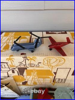 Vintage Marx International Jet Port #6026 American Airlines With Box Sears Rare