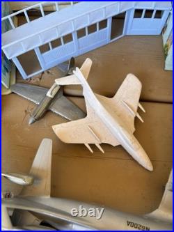 Vintage Marx International Jet Port #6026 American Airlines With Box Sears Rare