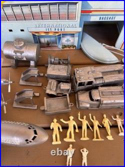 Vintage Marx International Jet Port #6026 American Airlines With Box Sears Rare