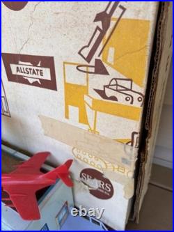 Vintage Marx International Jet Port #6026 American Airlines With Box Sears Rare
