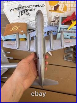 Vintage Marx International Jet Port #6026 American Airlines With Box Sears Rare