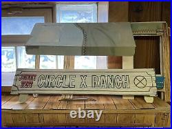 Vintage Marx Johnny West Circle X Ranch + Corral Playset Piece Lot See Photos
