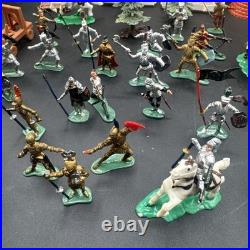 Vintage Marx Knights and Castle Vintage Playset Figure Lot Rare