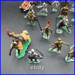 Vintage Marx Knights and Castle Vintage Playset Figure Lot Rare