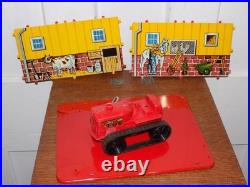 Vintage Marx Magic Barn and Plastic Tractor in Box