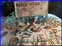 Vintage Marx Marine Beach Head play set #4732, Series 2000