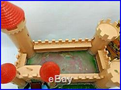 Vintage Marx Miniature Knights & Castle Playset with Box & Figures