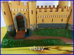 Vintage Marx Miniature Playset Knights And Castle Hong Kong 1960's