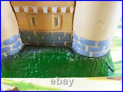 Vintage Marx Miniature Playset Knights And Castle Hong Kong 1960's